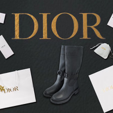 [부츠/롱부츠] DIOR MAJOR SHOES 팬더샵슈즈 여성디올 승마부츠 신발
