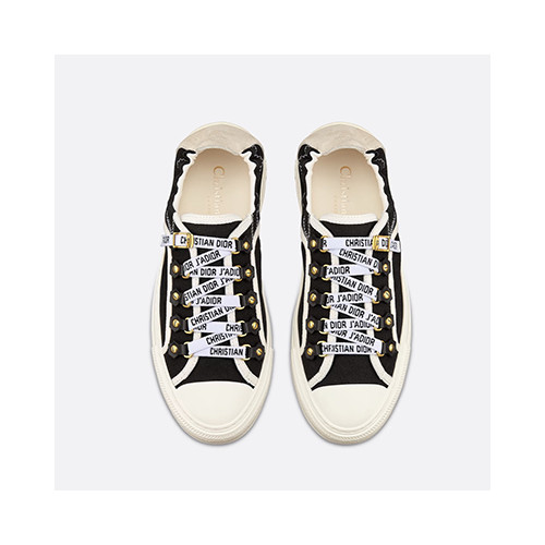 [스니커즈] DIOR SHOES 팬더샵슈즈 캔버스신발 디올 캐주얼  검정운동화