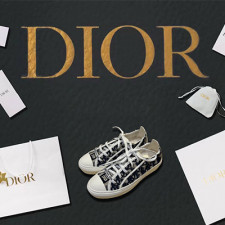 [스니커즈] DIOR SHOES 팬더샵슈즈 캔버스신발 디올 패션운동화