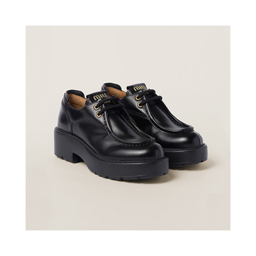 [로퍼/플랫] MIUMIU SHOES 팬더샵신발 여성 신상 빈티지패션플랫슈즈