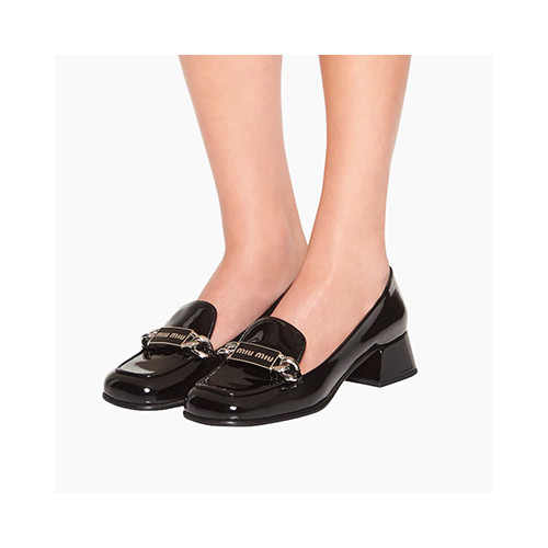 [로퍼/플랫] MIUMIU SHOES 팬더샵신발 신상여성 퀄팅패션플랫슈즈