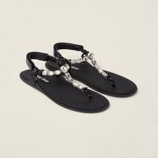 [샌들/슬리퍼] miumiu shoes 팬더샵슈즈 미우미우 쪼리 슬리퍼