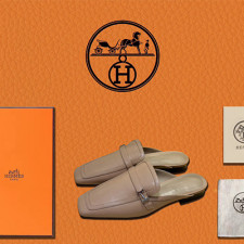 [샌들/슬리퍼] HERMES groupie 25 신상슈즈 팬더샵신발 에르메스 쪼리 슬리퍼