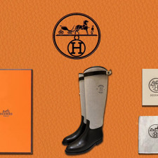 [부츠/롱부츠] HERMES kelly25 신상슈즈 팬더샵신발 에르메스 승마 롱부츠
