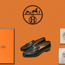 [로퍼/플랫] HERMES 신상여성신발 팬더샵슈즈 에르메스 로프구두 검정
