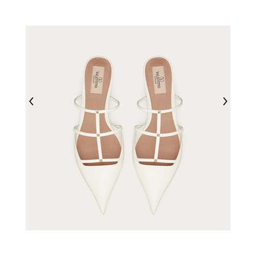 [펌프스/힐] VALENTINO 신상슈즈 팬더샵신발 발렌티노 여성미드힐화이트