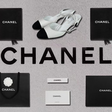 [샌들/슬리퍼] CHANEL 24S 팬더샵신발 플립플랍 크루즈슈즈 샤넬트위드 쪼리샌들 CC로고 화이트