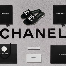 [샌들/슬리퍼] CHANEL 24C 팬더샵신발 플립플랍 크루즈슈즈 샤넬트위드 빈티지 뮬슬리퍼 CC로고