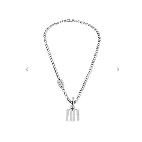 [여성귀걸이] BALENCIAGA 신상 목링 발렌시아가 목걸이 나노 씬 슬림형