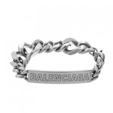 [남여공용팔찌] BALENCIAGA 발렌시아가 B체인슬림 브레이슬릿 팔찌/목걸이
