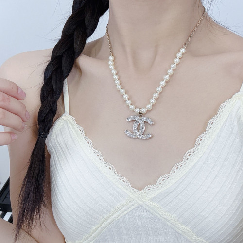 [여성목걸이] CHANEL 신상 샤넬 악세사리캐주얼쥬얼리 패션진주목걸이링