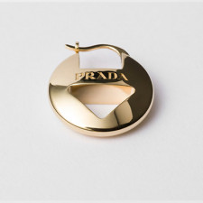 [여성귀걸이] PRADA 신상 빈티지 이어링 프라다 주얼리 골드귀걸이링