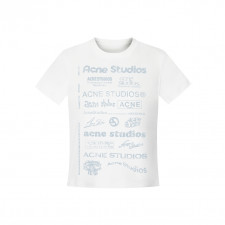 [여성] acne studios 신상 아크네 스튜디오 순면 라운드반팔티셔츠
