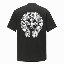 [남여공용] Chrome Hearts 신상 홀스슈 크롬하츠 반팔순면티셔츠