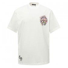 [남성] Chrome Hearts 신상 홀스슈 크롬하츠 반팔순면티셔츠 화이트