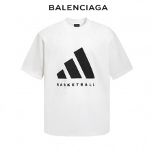 [남성] BALENCIAGA 신상 봄패션 아디다스 발렌시아가 반팔라운드티