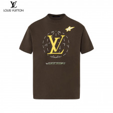 [남성] LV 25신상 봄패션순티 루이비통 캐주얼  라운드 반팔티셔츠