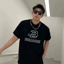 [커플티] WE11DONE 남여공용 신상웰던 켈렉션 라운드 로고반팔티셔츠