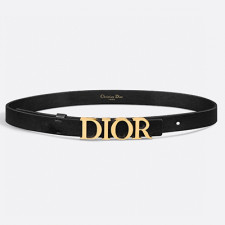 [여성벨트] DIOR BELT 신상 디올 패션 벨트 검정금장