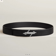 [여성벨트] HERMES BELT 신상 에르메스 패션 은장벨트 검정