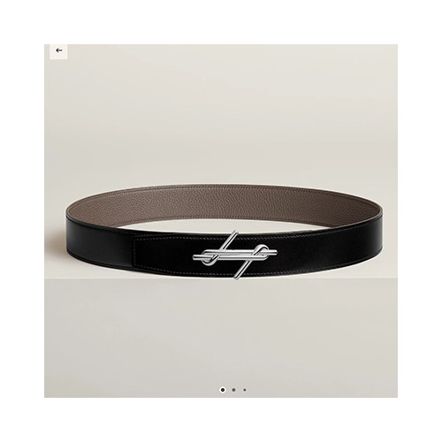 [여성벨트] HERMES BELT 신상 에르메스 패션 은장벨트 베이지