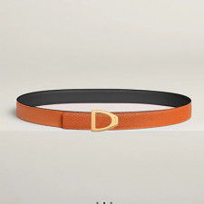 [여성벨트] HERMES BELT 신상 에르메스 빈티지 금장벨트 브라운