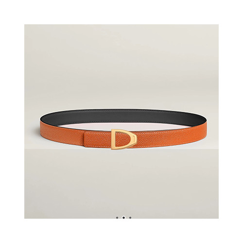 [여성벨트] HERMES BELT 신상 에르메스 빈티지 금장벨트 브라운
