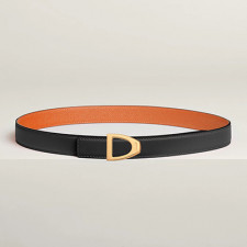 [여성벨트] HERMES BELT 신상 에르메스 빈티지 금장벨트 브라운