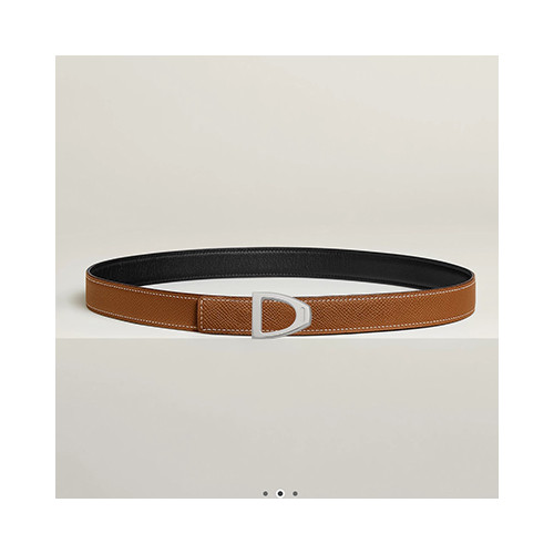 [여성벨트] HERMES BELT 신상 에르메스 빈티지 은장벨트 밤색