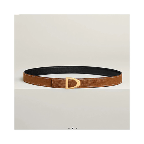 [여성벨트] HERMES BELT 신상 에르메스 빈티지 금장벨트 밤색