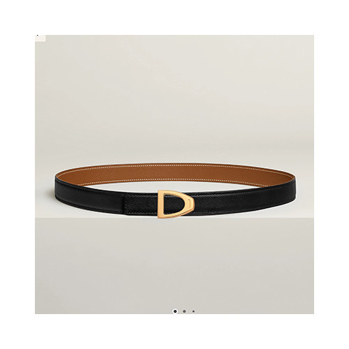 [여성벨트] HERMES BELT 신상 에르메스 빈티지 금장벨트 밤색