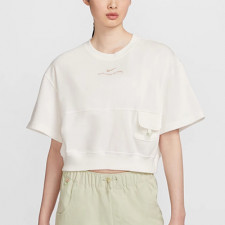 NIKE 여성 나이키 포켓 캐주얼 라운드티셔츠 HF6176-133