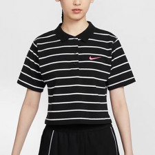NIKE 여성 나이키 카라 캐주얼 라운드티셔츠 HM4649-010