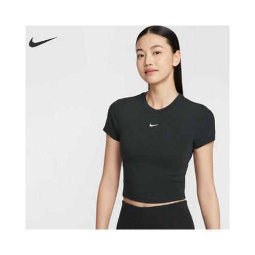 NIKE 여성 신상 나이키 라운드 캐주얼 스포츠 티셔츠 HF9539-101