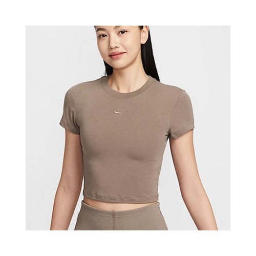 NIKE 여성 신상 나이키 라운드 요가복 스포츠 티셔츠 HF9539-101