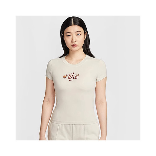 NIKE 여성 신상 나이키 라운드 요가복 스포츠 티셔츠 HF9723-010