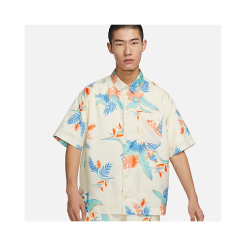 NIKE 남성 신상 나이키 라운드 캐주얼 해변셔츠 FQ0348-349