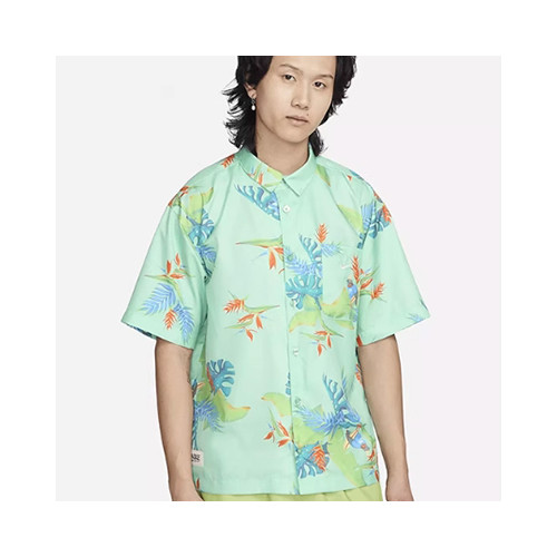 NIKE 남성 신상 나이키 라운드 캐주얼 해변셔츠 FQ0348-349