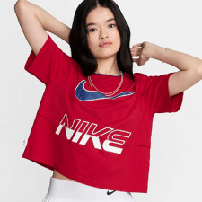 NIKE 여성 신상 나이키 라운드 캐주얼 스포츠 티셔츠 HF6291-687