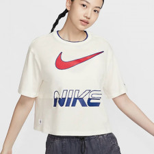 NIKE 여성 신상 나이키 라운드 캐주얼 스포츠 티셔츠 HF6291-687