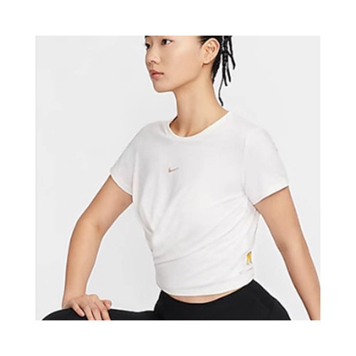 NIKE 여성 신상 나이키 라운드 요가복 스포츠 티셔츠 HF6182-371