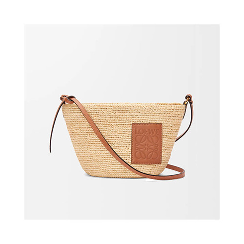 [LOEWE] 여성백 로에베 슬릿 포퉤드백 이너백 라피아와 크로스백 (정품급) 092593