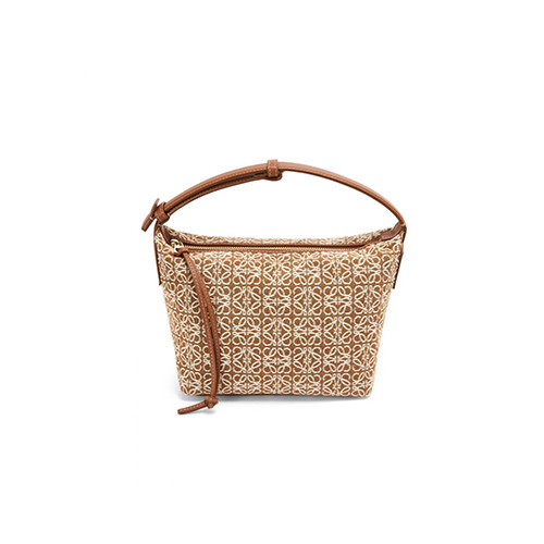 [LOEWE] 여성백 로에베 아나그램 규비백 자카드 에쿠루탄 숄더백 (정품급) 652104