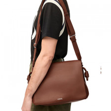 [LOEWE] 남성백 로에베 Flamenco  satchel 플라멩코 레더 사첼크로스백  (정품급) 062404A