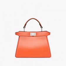 [FENDI] 여성백 펜디 피카부 쁘띠 패딩나파핸드백 레더 토트백 8336