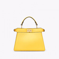 [FENDI] 여성백 펜디 피카부 쁘띠 패딩나파핸드백 레더 토트백 8336