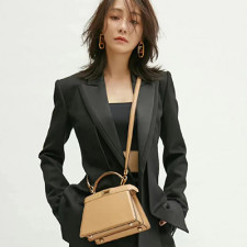 [FENDI] 여성백 펜디 피카부 쁘띠 패딩나파핸드백 레더 토트백 8336