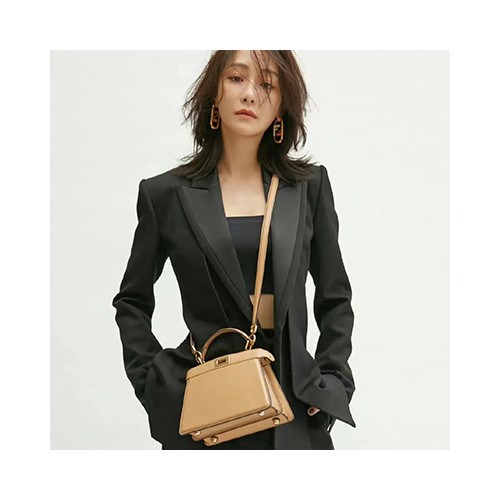 [FENDI] 여성백 펜디 피카부 쁘띠 패딩나파핸드백 레더 토트백 8336