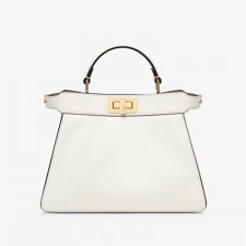 [FENDI] 여성백 펜디 피카부 쁘띠 패딩나파핸드백 레더 토트백 8327