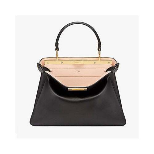 [FENDI] 여성백 펜디 피카부 쁘띠 패딩나파핸드백 레더 토트백 8321